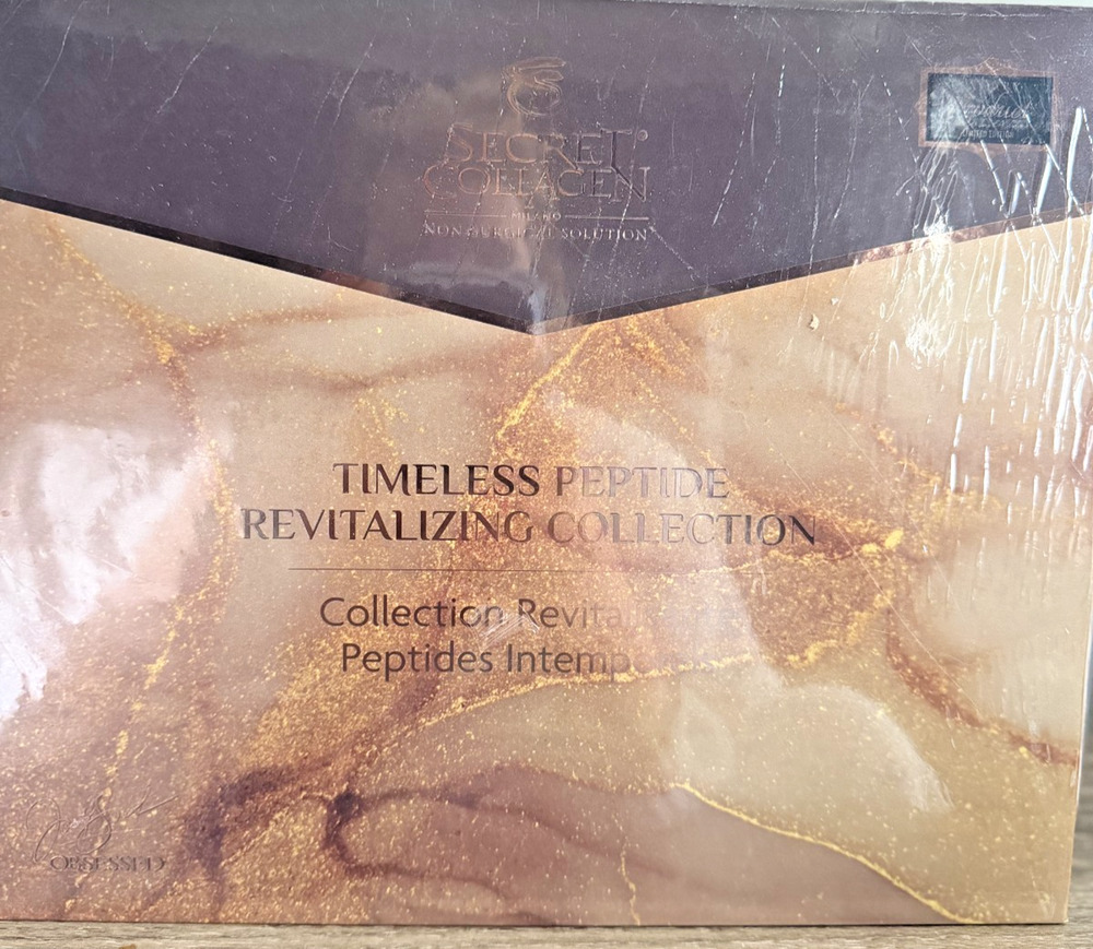 Secret Collagen Timeless Peptide Collection NEW Anti-Aging Skincare System